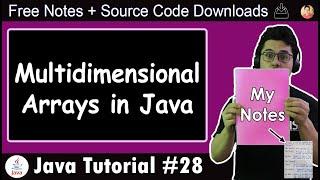 Java Tutorial: Multidimensional Arrays in Java