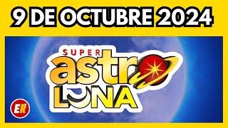 Resultado ASTRO LUNA hoy Miercoles 9 de octubre del 2024 