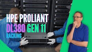 HPE ProLiant DL380 Gen 11 Server Racking | How To Rack a Server | Sliding Rails | Rackmount Server