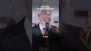 This is why the world needs Quran? #drzakirnaik #religion #islamicteachings #islamicknowledge