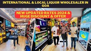 RUSSIANS FAVOURITE WINE STORE IN GOA - ALL INTERNATIONAL & LOCAL LIQUORS WHOLESALE STORE - NEW RATES