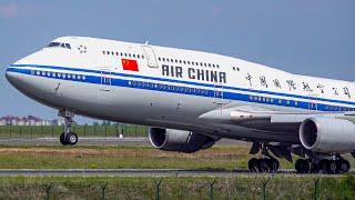 EXCLUSIVE | Chinese President Xi Jinping Arrival at Belgrade Airport | Air China Boeing 747-8