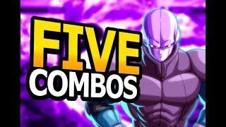 DBFZ Hit 5 Advanced No Assist Combos #DBFZ_Hit