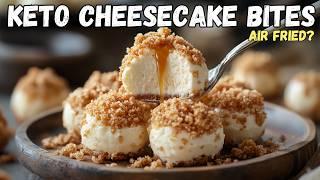 Ultimate Keto Cheese Cake Bites - Air Fried & Delicious! Must try