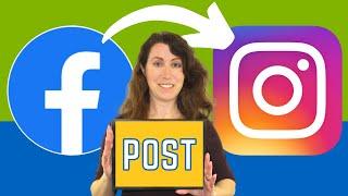 How to Share Facebook Page Posts to Instagram – Posting FROM Facebook TO Instagram!