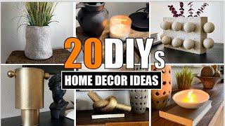 ⭐️ LAS MEJORES 20  IDEAS PARA DECORAR TU HOGAR con materiales baratos y fáciles de hacer