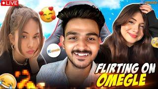 Talking with cute girl  on monkey chat  #live #omegle #ometv #monkey