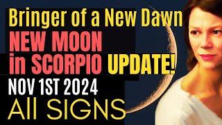 Blessed Water Trine Infused Scorpio New Moon Update! All Signs Forecast