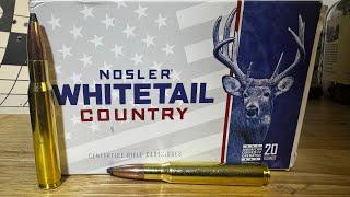 Nosler Whitetail County 30-06 Springfield 165gr in a Remington 700