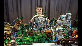 МИР МАЙНКРАФТ / MINECRAFT WORLD / САМОДЕЛКА LEGO / НУБИК МАРК