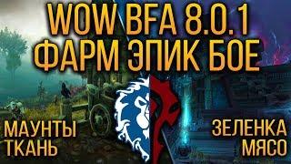 ФАРМ ЭПИК БоЕ И МАУНТОВ В WOW: BATTLE FOR AZEROTH | ДЕЙСТВУЮЩИЕ СПОТЫ