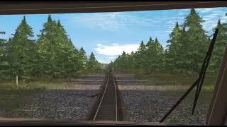 Two Genesis Locomotives Thunder Towards Coyote - Elkhart & Texas