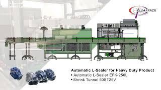 Clearpack I Shrink Bundling of All Side Seal Individual Valves