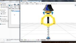 Part 14 - Importing model into PMD/PMX editor [3D keyblade Tutorial]