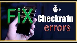 FiX Checkra1n Errors