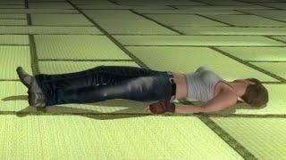 Different lying down animation in DOA5?