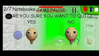 baldi and 1st prize has had enough with mod menu