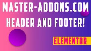 Header and Footer — готовые шаблоны шапки п подвала сайта в Elementor, ЛЕГКО!