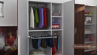 Wardrobe design: Customized Wooden & Modular Wardrobes - Wooden street