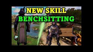 RS3 RuneScape 3 New Bench Sitting Skill Guide | 2024 | jehovahshabba