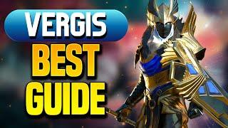 VERGIS | ALL AROUND TANK & SOLO BEAST! (Build & Guide for Scarab King)