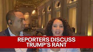 Reporters discuss Trump's rant, Q&A at Black journalist conference NABJ in Chicago | KTVU