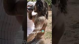 देसी टार्ज़न गौमूत्र सेवन  #shorts #youtubeshorts #desi #tarzan #desitarzan #arjanvailly #gaumata 