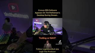 Cronus-ZEN Software Appears On TimTheTatman’s Desktop During Stream.. - #timthetatman #cronuszen