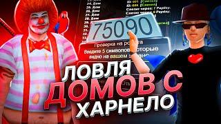 ЛОВЛЯ ДОМОВ НА ARIZONA RP С ЧСНИКОМ ПРОЕКТА (feat.HARNELO) СЛОВИЛИ БАН!