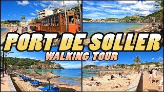 PORT DE SOLLER walking tour - Mallorca [4k]