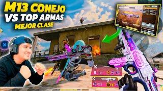 🟢M13 CONEJO CLASE SECRETA  VS TOP DE ARMAS EN COD MOBILE