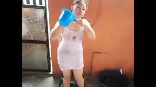 kakak suka mandi ligo challenge bathing