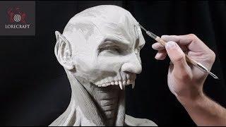 Sculpting Raziel - Soul Reaver, Legacy of Kain (UV Special) - Timelapse Sculpt and Airbrush Demo