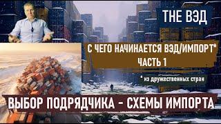 C чего начинается ВЭД - Часть 1.  Выбор подрядчика и схемы работы. Рубрика "Импорт по шагам!"