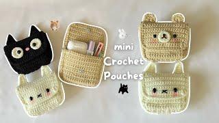  Mini Crochet Pouch Wallet | * Quick & Easy Crochet Tutorial