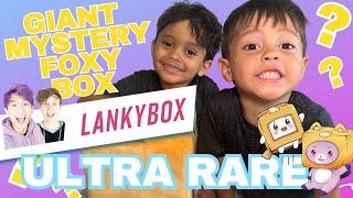 UNBOXING: LANKYBOX GIANT Mystery Foxy Box! Ultra rares?!?