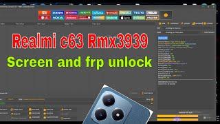 Realmi c63 Rmx3939 frp unlock tool | Screen and frp unlock