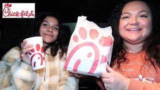 Chick fil A Mukbang with Sofia