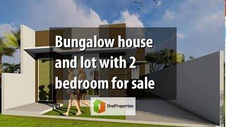 Bungalow house and lot with 2 bedroom for sale