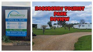 Roseberry Tourist caravan and camping  Park Willingham Cambridgeshire site review