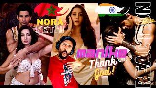 Manike:Thank God | Nora Fatehi, Sidharth M | Tanishk,Yohani,Jubin,Surya R | Rashmi Virag | Reaction!