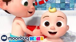 Bath Song - Sing Along | @CoComelon | Moonbug Literacy