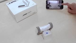 One Touch Stand Up of  "appbot-LINK" - Smart Home Security Robot