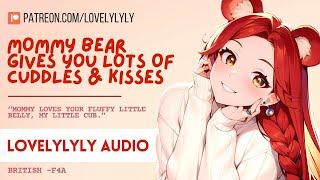 ASMR - Mommy Bear Gives You Cuddles And Kisses [Little Cub] [Wholesome] [Sleep AID] [Rain]