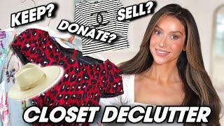MASSIVE CLOSET CLEAN OUT 2025 | LUXURY FASHION DECLUTTER & ORGANIZATION | Erin Nicole TV