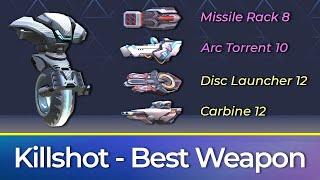 Killshot - Best Weapon (End-Game) | HONOR GAMING | Mech Arena: Robot Showdown