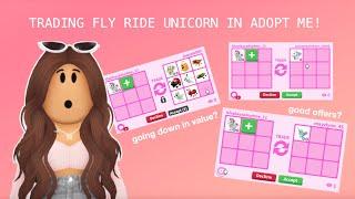 TRADING FR UNICORN IN ADOPT ME! *crazy offers*