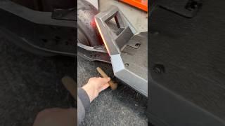 Railroad spike launcher