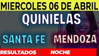 Resultados Quinielas Nocturna de Santa Fe y Mendoza, Miércoles 6 de Abril