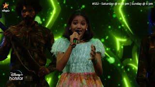 #Afina வின் குரலில் "ஆட்டமா.. தேரோட்டமா"  | Super Singer Junior